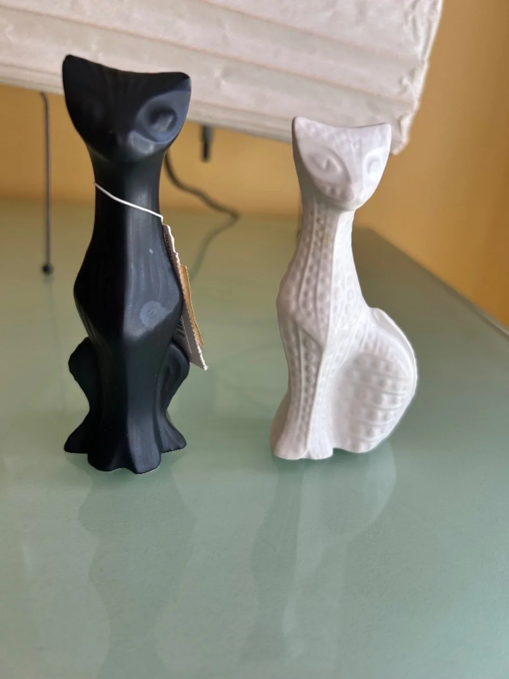 Jonathan Adler Black and White Cat Salt and Pepper set